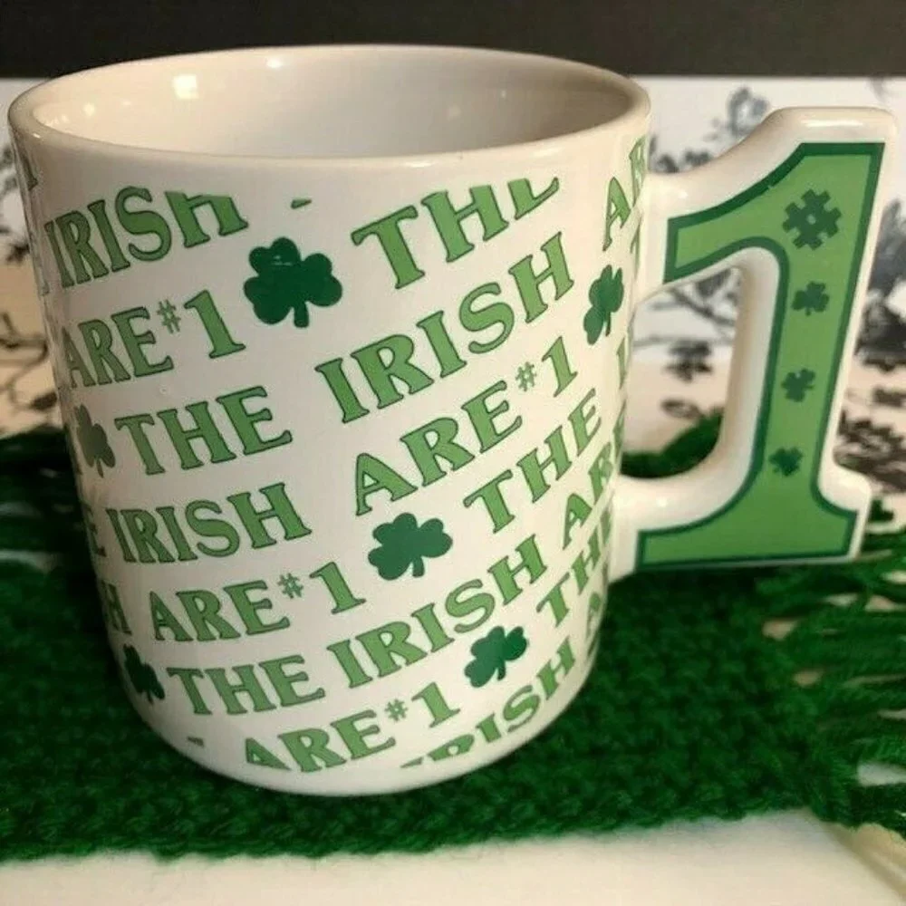 Irish Are #1 Russ Mug Cup Coffee Tea Mug Plus